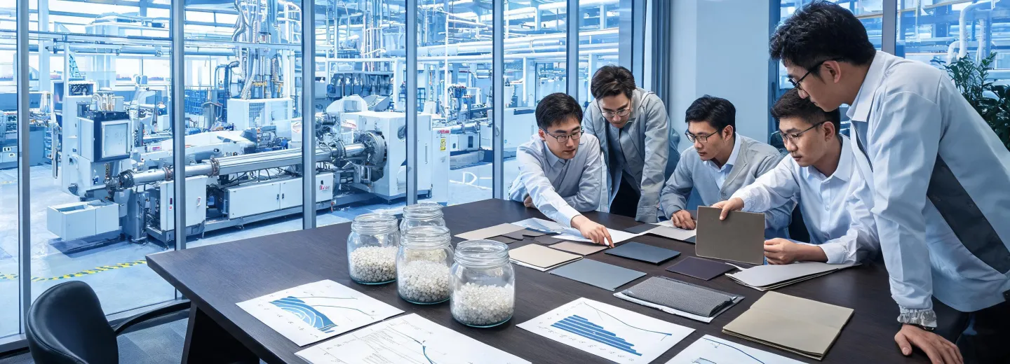 Polymer plant review meeting